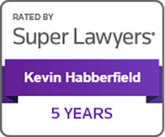 Rated by Super Lawyers Kevin M. Habberfield | Five Years